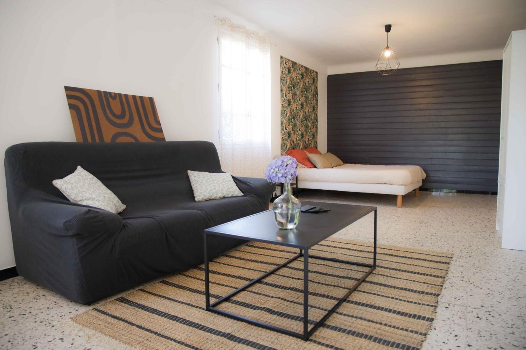 El Sola Spacieux Studio Avec Acces Jardin Et Piscine Corneilla-de-Conflent Esterno foto